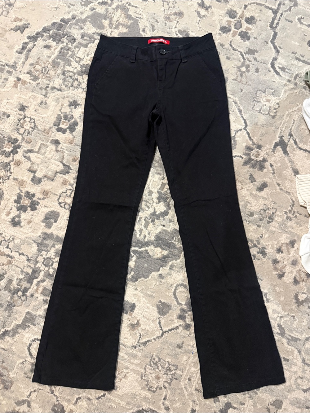UNIONBAY Black Bootcut Pants